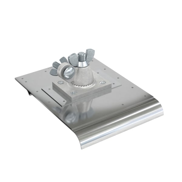 Walk Edger/Groover, SS, 8" X 6" Bit 1/4" X 1/2", 3/8" Radius